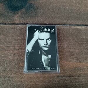 Sting Nothing Like The Sun Cassette Tape A&M Records CS 6402